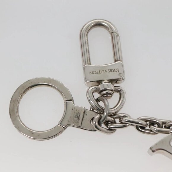 LOUIS VUITTON Porte Cre Printed initials LV Charm metal M65071 LV Auth 133011 - Picture 7 of 8